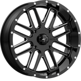 MSA Offroad Wheels 18x7 M35 Bandit Gloss Black Milled +0mm
