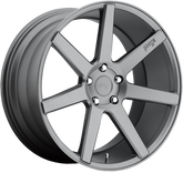 Niche 20x10 M149 Verona Matte Gunmetal +40mm