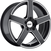 TSW 20x10 Rivage Gloss Black w/ Milled Spokes +25mm