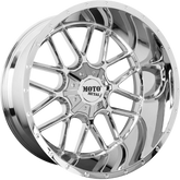 Moto Metal 20x12 MO986 Siege Chrome -44mm