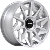 Rotiform 20x8.5 R124 CVT Gloss Silver +45mm