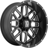 XD 16x7 XD820 Grenade Satin Black Milled +42mm