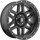 XD 18x8.5 XD128 Machete Satin Black w/ Reinforcing Ring +34mm