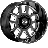 XD 20x9 XD828 Delta Gloss Black Milled -12mm