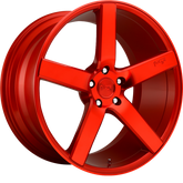 Niche 20x10 M187 Milan Candy Red +40mm
