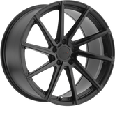 TSW 18x9.5 Watkins Matte Black w/ Gloss Black Face +39mm