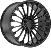 Victor Equipment 18x10.5 Wurttemburg Matte Black w/ Gloss Black Face +55mm
