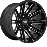 Moto Metal 20x9 MO998 Kraken Gloss Black Milled +0mm