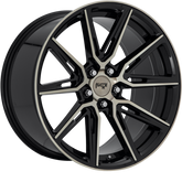 Niche 20x10.5 M219 Gemello Gloss Black w/ Double Dark Tint +20mm