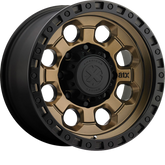ATX Series 18x9 AX201 Matte Bronze w/ Black Lip +0mm