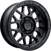 XD 17x9 XD135 Grenade OR Matte Black +18mm