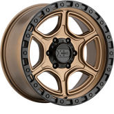 XD 18x8.5 XD139 Portal Satin Bronze w/ Satin Black Lip +18mm