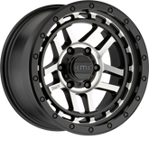 KMC 18x8.5 KM540 Recon Satin Black Machined +0mm