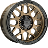 KMC 17x9 KM535 Grenade OR Matte Bronze w/ Matte Black Lip -12mm