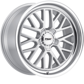 TSW 19x9.5 Hockenheim-S Silver w/ Mirror Cut Lip +20mm