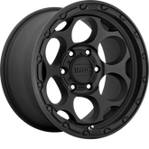 KMC 18x8.5 KM541 Dirty Harry Textured Black +0mm