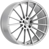 Mandrus 20x10 Stirling Silver w/ Mirror Cut Face +25mm