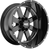 Moto Metal 18x9 MO962 Gloss Black Milled +0mm