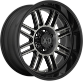 XD 20x9 XD850 Cage Gloss Black w/ Gray Tint +18mm