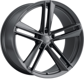 Ohm 20x10 Lightning Gloss Gunmetal +40mm