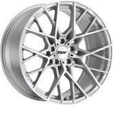 TSW 18x9.5 Sebring Silver w/ Mirror Cut Face +40mm