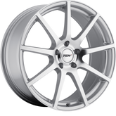 TSW 17x8 Interlagos Silver w/ Mirror Cut Face +45mm