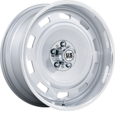 US Mags 20x10 UC143 Scottsdale Silver w/ Diamond Cut Lip +6mm