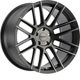 TSW 18x8.5 Mosport Matte Black w/ Machined Face and Dark Tint +35mm