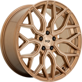 Niche 20x10.5 M263 Mazzanti Bronze Brushed +35mm