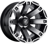Fairway Alloys 12x7 FA143 Rage Gloss Black Machined -47mm