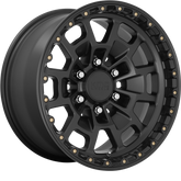 KMC 16x8 KM718 Summit Satin Black +0mm