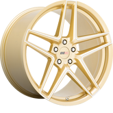Cray 19x9 Panthera Gloss Gold w/ Mirror Cut Face +38mm