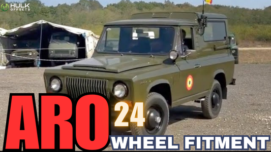 ARO 24 Wheel Bolt Pattern, Rim Size, Hub Bore, Offsets And Tire Size