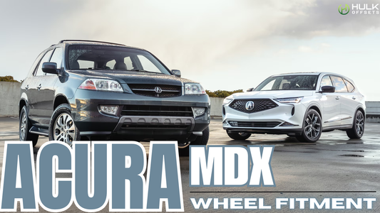 Acura MDX Wheel Bolt Pattern, Rim Size, Hub Bore And Offsets