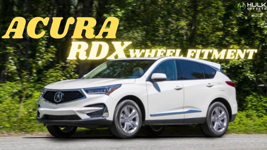 Acura RDX Wheel Bolt Pattern, Rim Size, Hub Bore And Offsets
