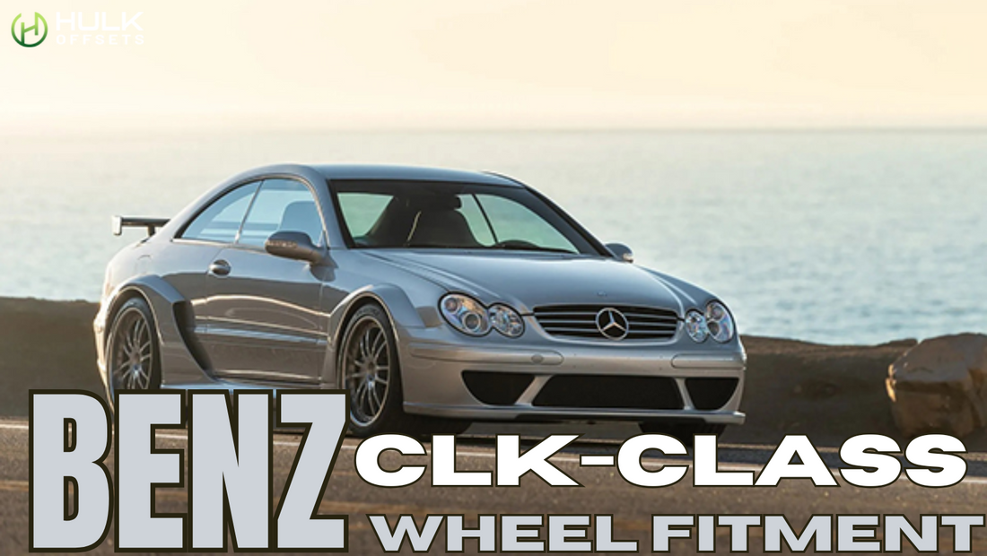 Mercedes-Benz CLK-Class Wheel Bolt Pattern, Rim Size, Hub Bore, And Offsets