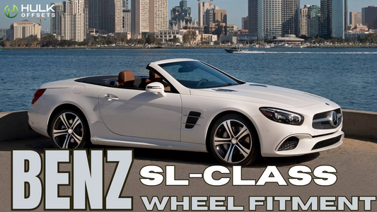 Mercedes-Benz SL-ClassWheel Bolt Pattern, Rim Size, Hub Bore, And Offsets