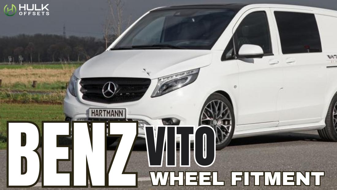 Mercedes-Benz Vito Wheel Bolt Pattern, Rim Size, Hub Bore, And Offsets