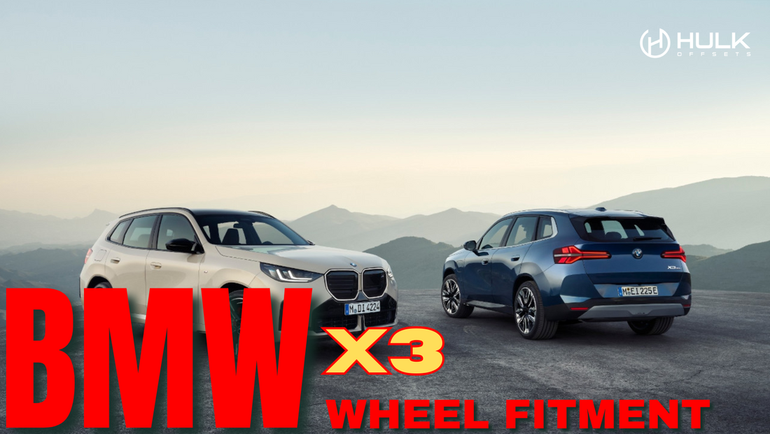 BMW X3 Wheel Fitment