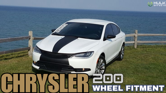 Chrysler 200 Wheel Bolt Pattern, Rim Size, Hub Bore And Offsets