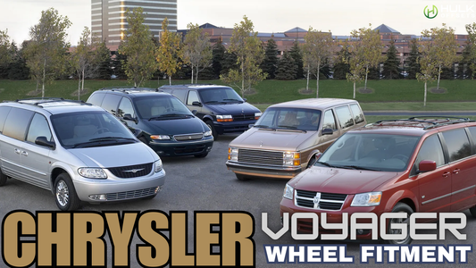 Chrysler Voyager Wheel Bolt Pattern, Rim Size, Hub Bore And Offsets