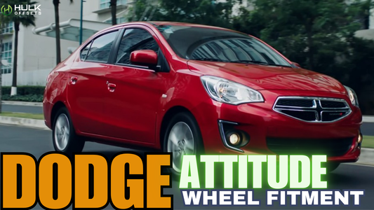 Dodge Attitude Wheel Bolt Pattern, Rim Size, Hub Bore, Offsets, and Tire Size