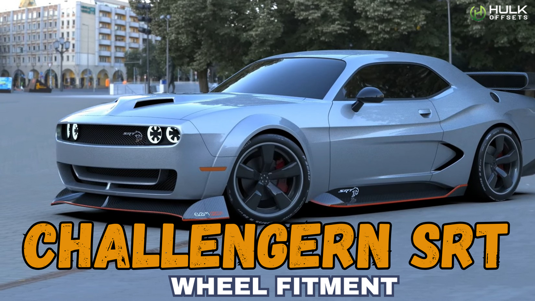 Dodge Challenger SRT Wheel Bolt Pattern, Rim Size, Hub Bore, Offsets, and Tire Size