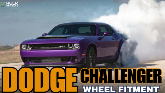 Dodge Challenger Wheel Bolt Pattern, Rim Size, Hub Bore, Offsets, and Tire Size