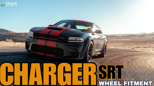 Dodge Charger SRT Wheel Bolt Pattern, Rim Size, Hub Bore, Offsets, and Tire Size