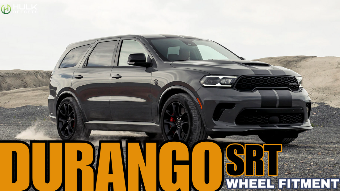 Dodge Durango SRT Wheel Bolt Pattern, Rim Size, Hub Bore, Offsets, and Tire Size