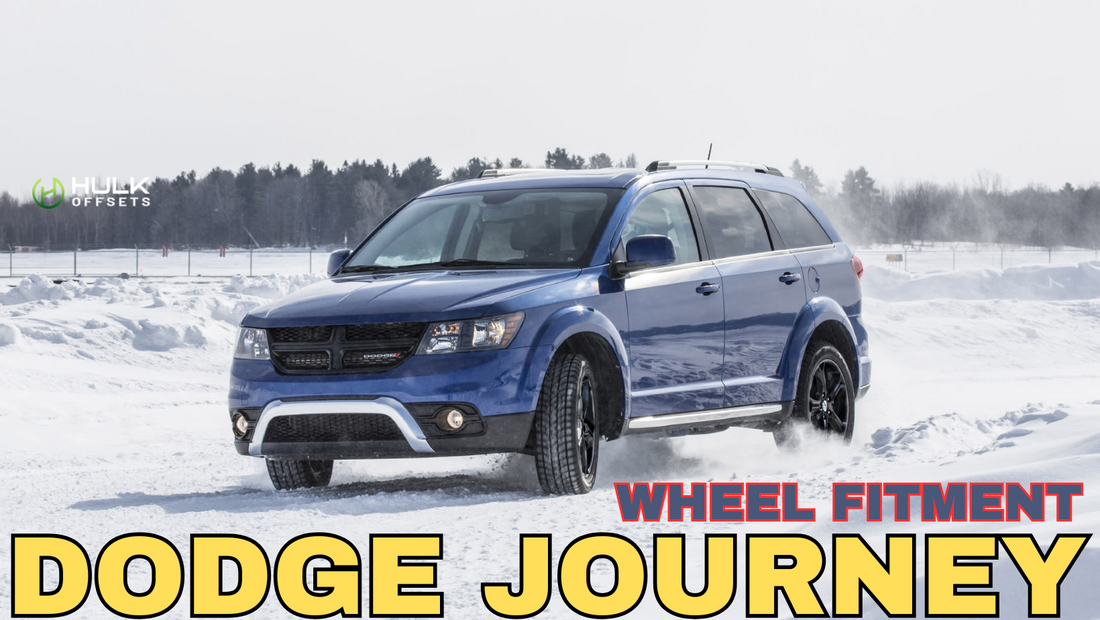 Dodge Journey Wheel Bolt Pattern, Rim Size, Hub Bore, Offsets, and Tire Size