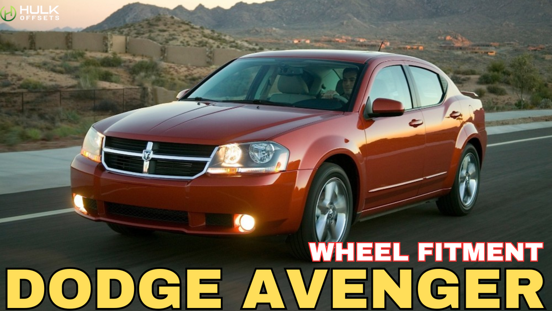 Dodge Avenger Wheel Bolt Pattern, Rim Size, Hub Bore, Offsets, and Tire Size