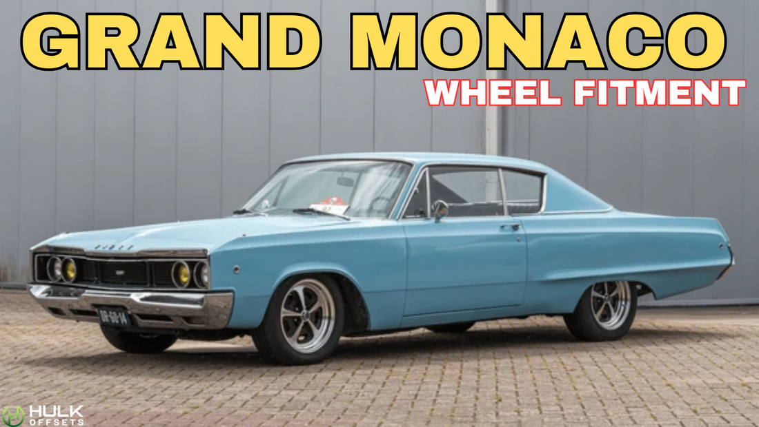 Dodge Monaco Wheel Bolt Pattern, Rim Size, Hub Bore, Offsets, and Tire Size
