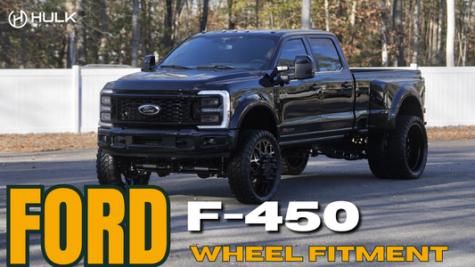 Ford F-450 Wheel Bolt Pattern, Rim Size, Hub Bore, Offsets And Tire size